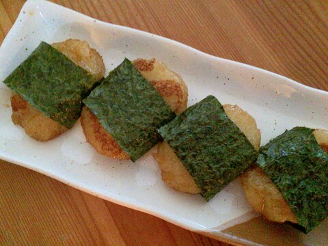 もちもち大根もちの海苔巻き〜甘辛仕立て〜